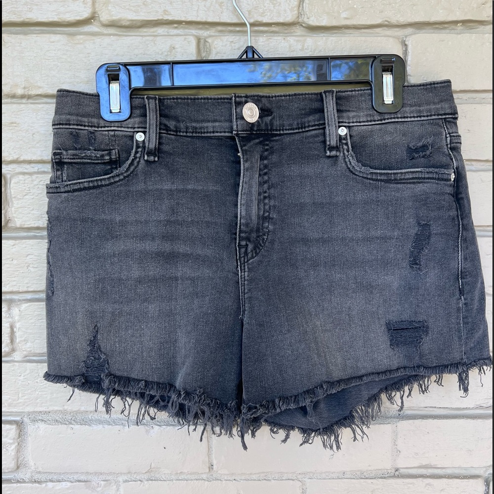 Hudson Jeans Gemma Mid-Rise Cut-Offs